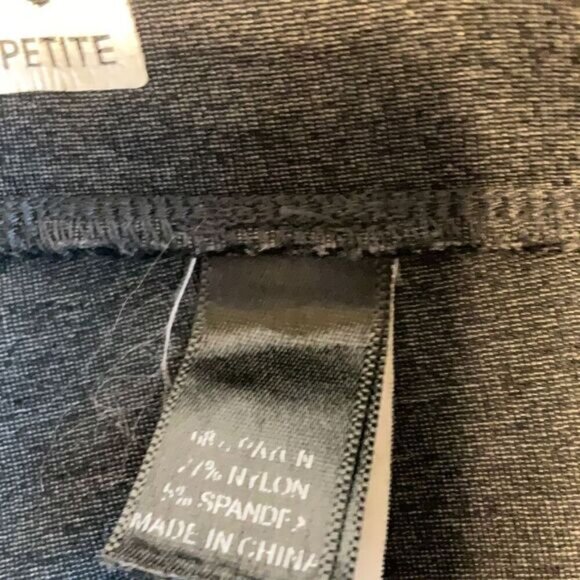 Betabrand Charcoal Grey Straight Leg, Small Petite - Picture 4 of 6